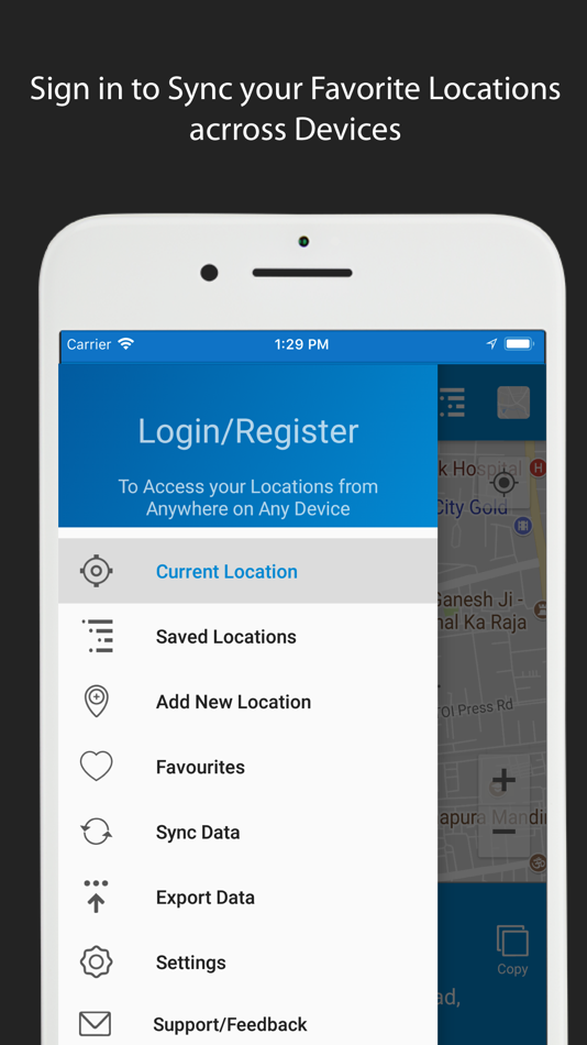 #4. Save Location GPS (iOS) 게시자: RAYO INNOVATIONS PRIVATE LIMITED