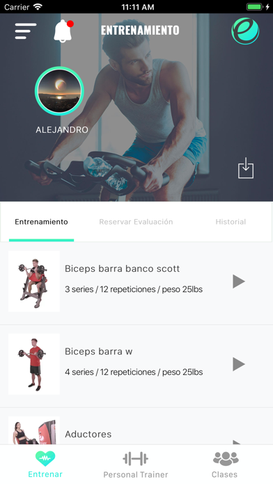 Energy Fitness Screenshot