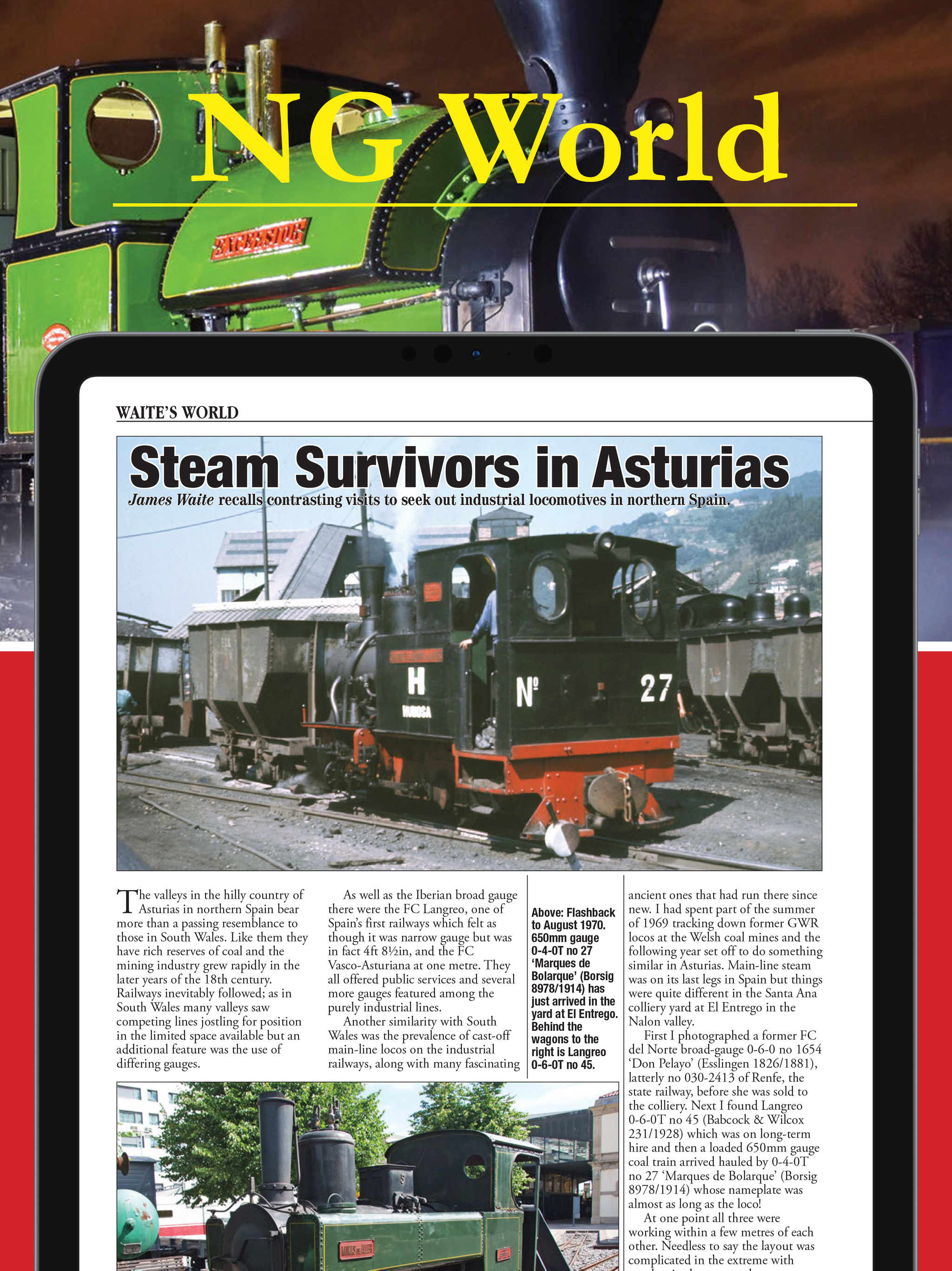 Narrow Gauge World Magazine screenshot 9