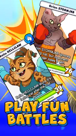 Game screenshot Boxing Cats CCG apk