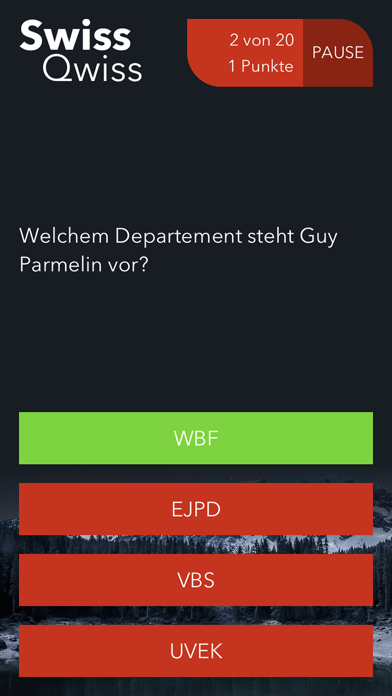 SwissQwiss Screenshot
