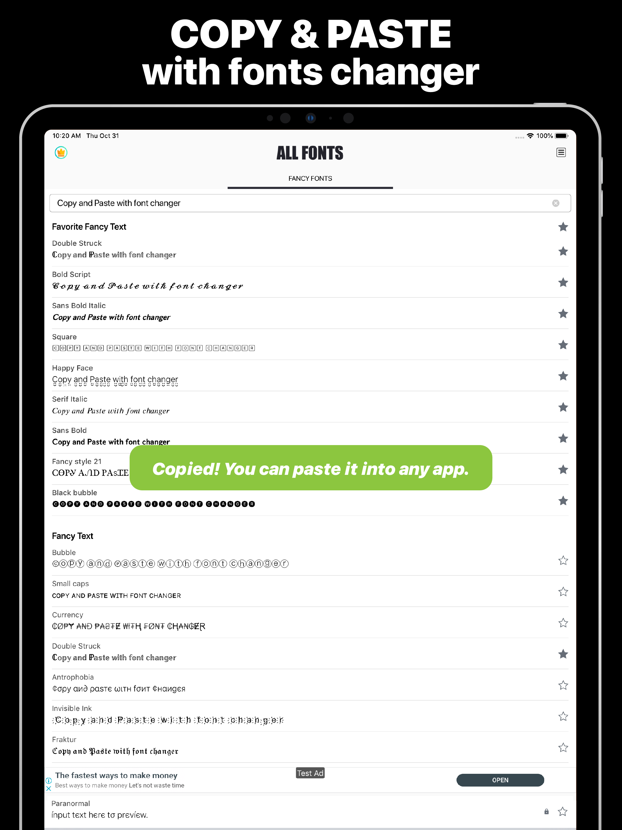 All Fonts for iPhones screenshot 11