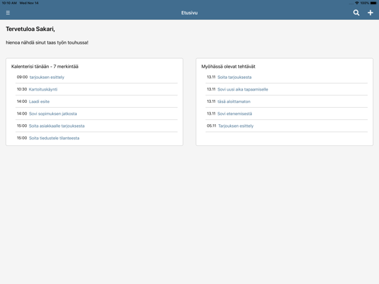 Screenshot #4 pour Adensy CRM