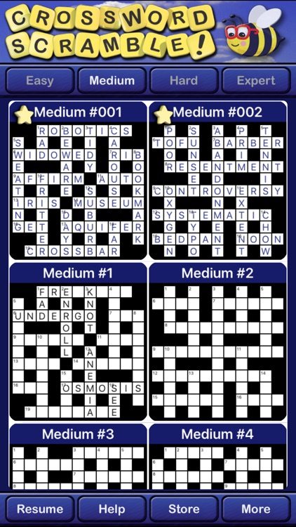 Crossword Scramble!