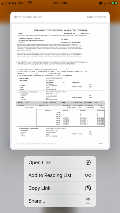 App screenshot