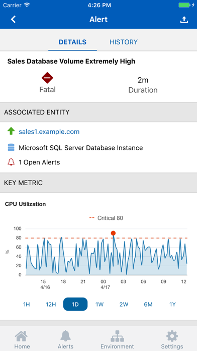 Screenshot #3 pour Oracle Management Cloud Mobile