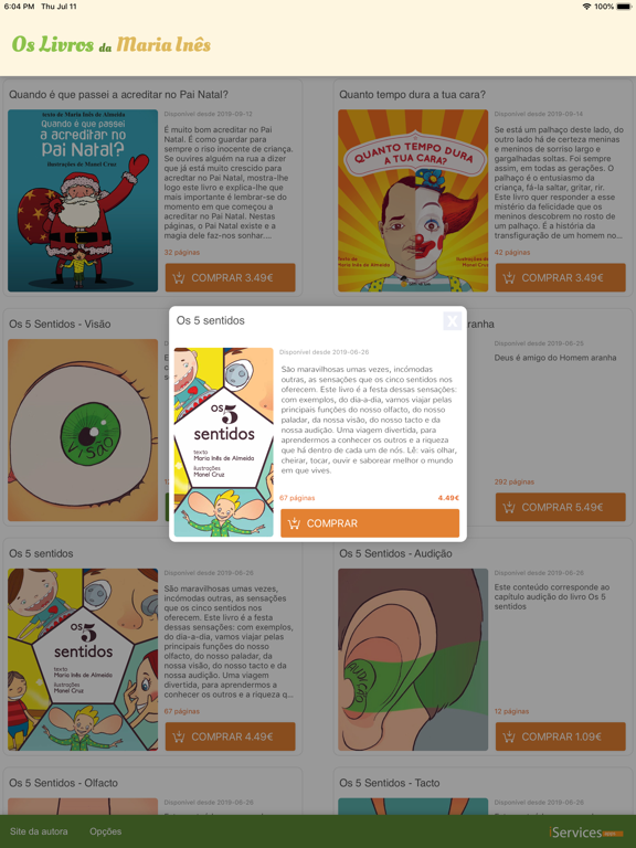 Screenshot #6 pour Os Livros da Maria Inês