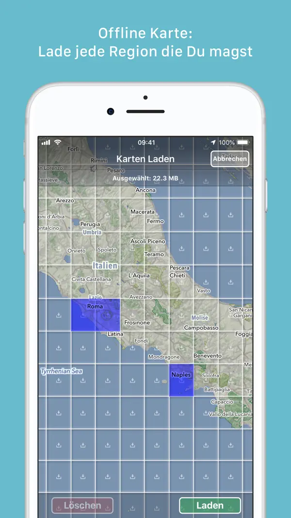 MapOut iPhone App Screenshot 4 – Navigation