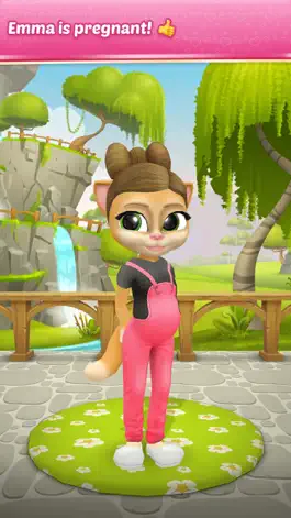 Game screenshot Pregnant Talking Cat Emma mod apk