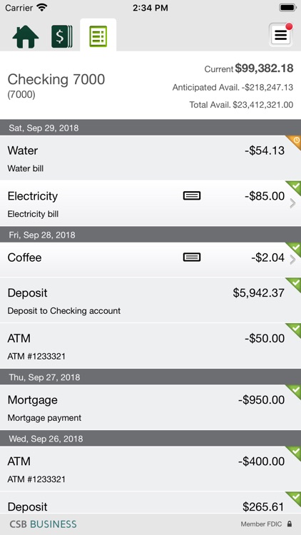 CSB Simple Banking – Business screenshot-4