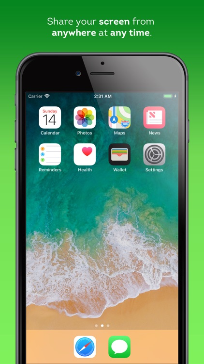 Screen and Camera Sharing