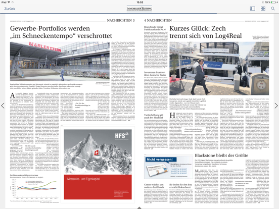 IZ – Immobilien Zeitung screenshot 2