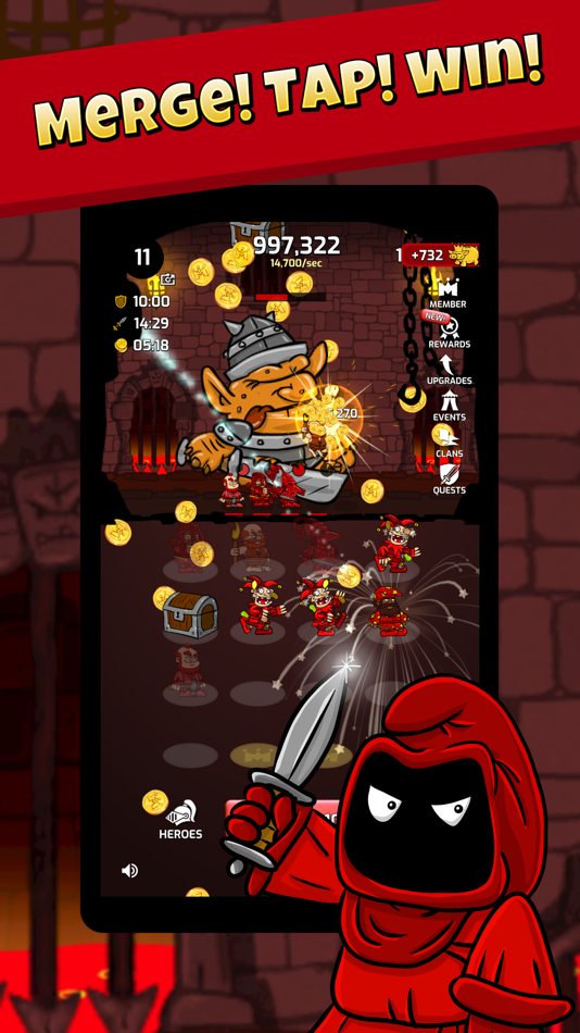 #2. Merge Wars: Best Idle Game Inc (iOS) 由: Ezone.com