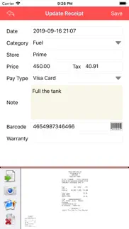 How to cancel & delete receipt wallet 2