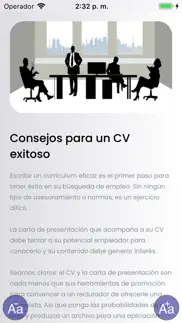 consejos para un cv exitoso iphone capturas de pantalla 1
