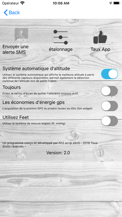 Screenshot #2 pour altimètre professionnel