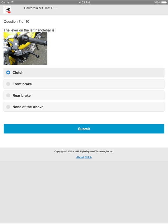 Screenshot #6 pour California M1 Test Prep