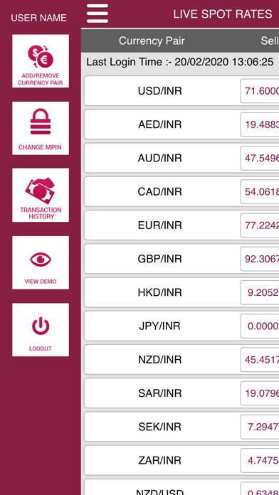 FxConnect Screenshot