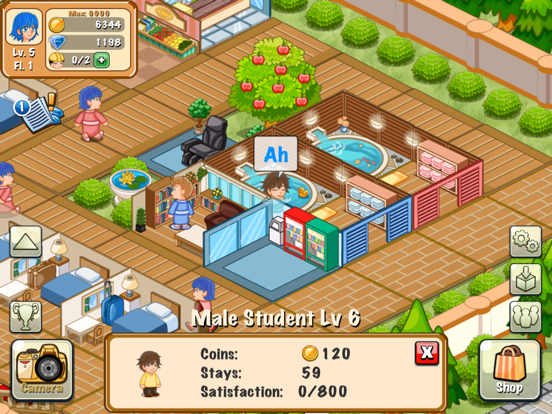 Hotel Story: Resort Simulation iPad app afbeelding 1