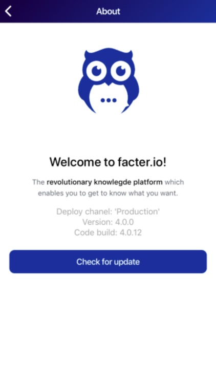 Facter.Io - Scientific Tracker