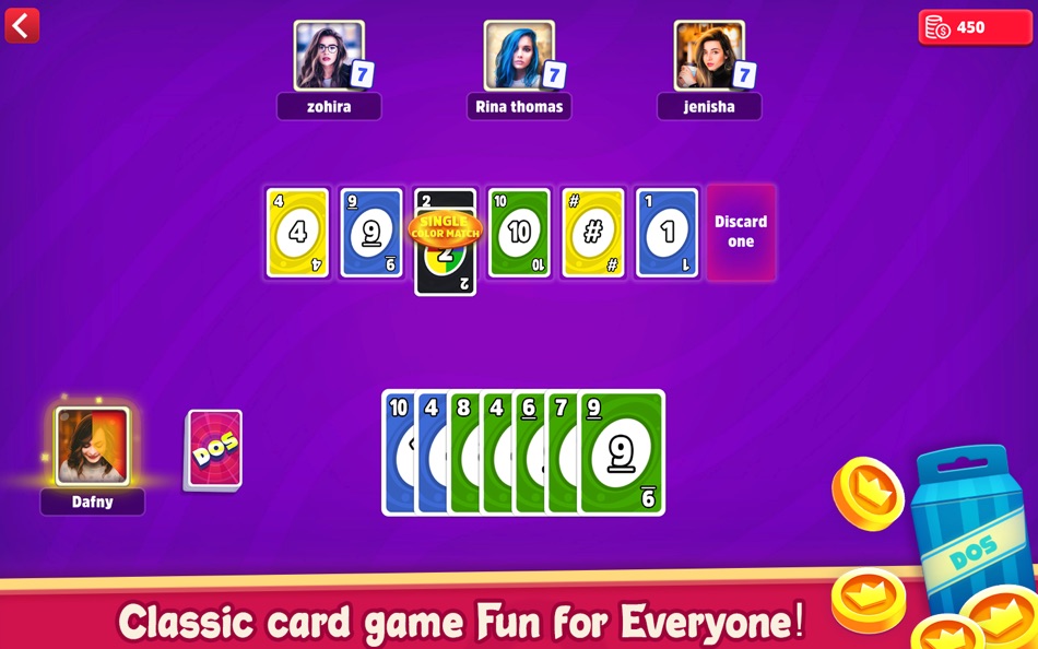 #3. Dos: Fun Family Card Game (macOS) 由: Shamanth J M