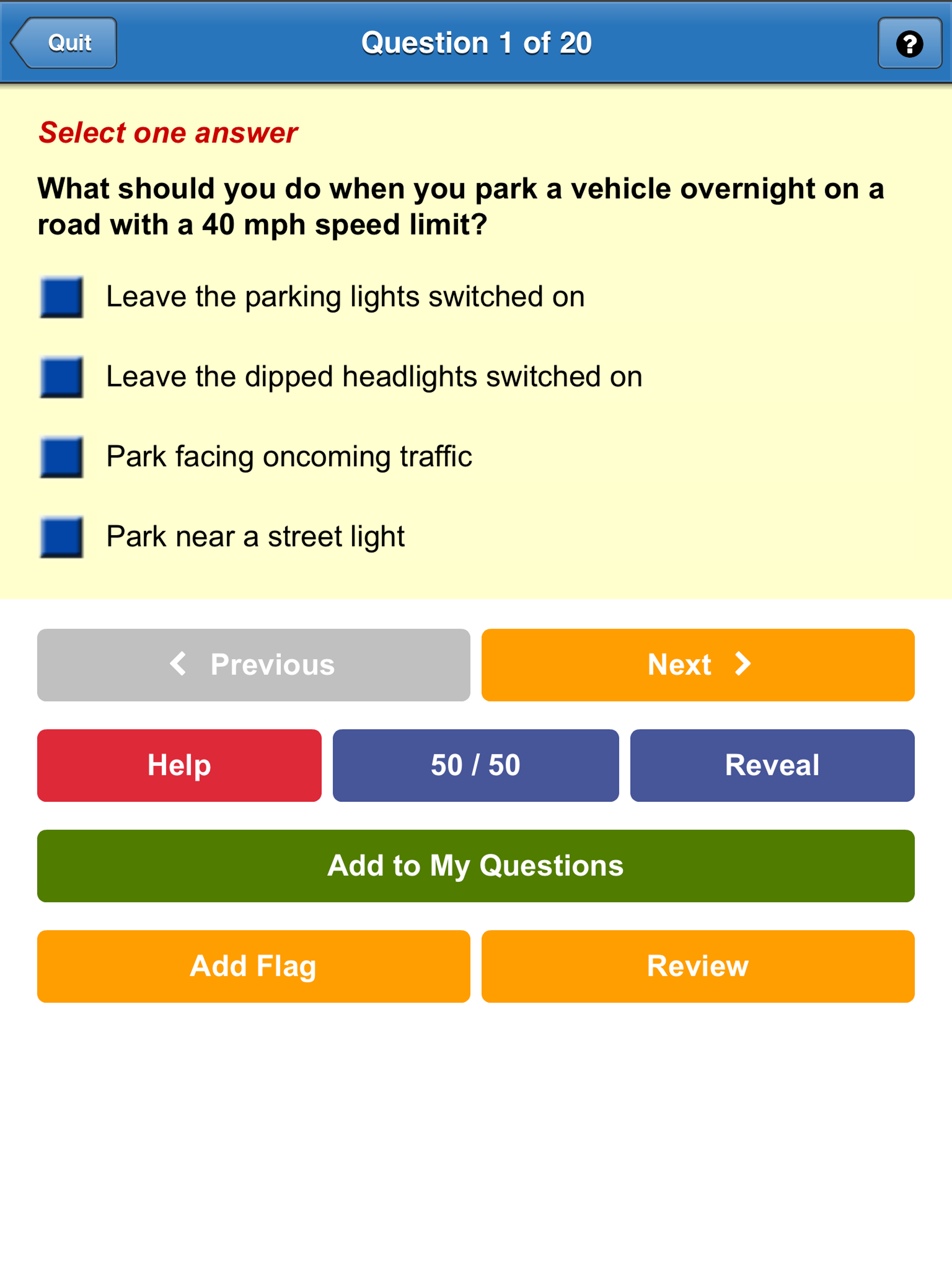 ADI Driving Theory Test 2019