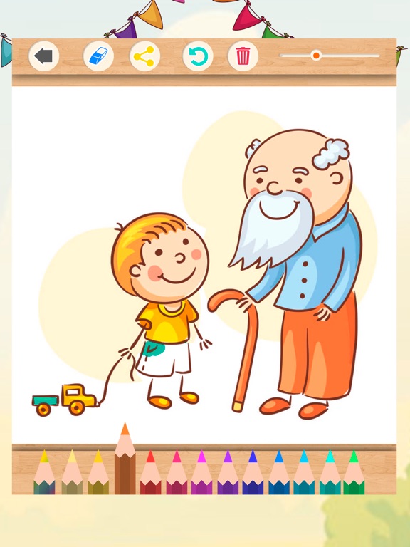 Coloring Pages – Drawing Games iPad screenshot 5 - Photo & Video app