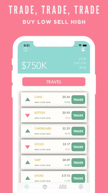 Homeless Trader - Simulator