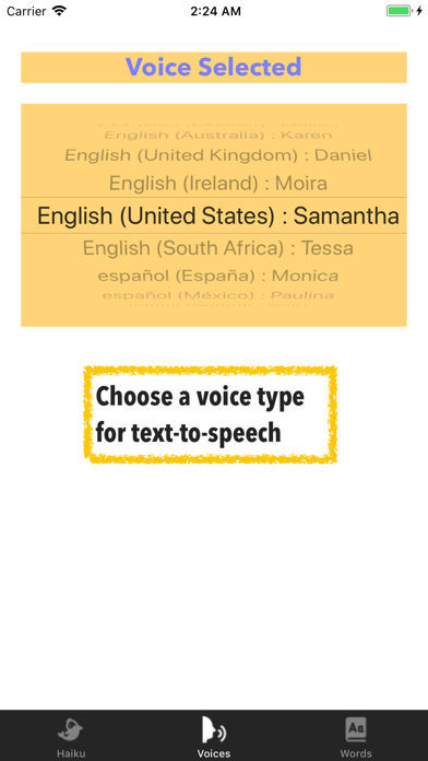 App screenshot