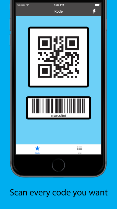 Screenshot #1 pour Kode QR