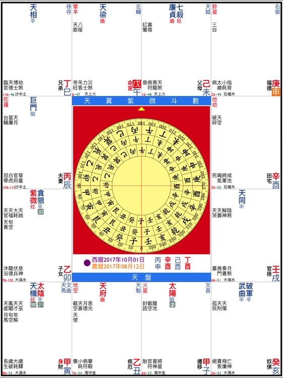 天翼紫微斗數for iPad