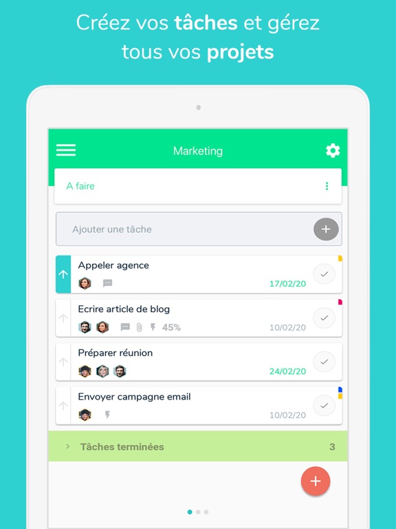 Screenshot #5 pour Beesbusy - gestion de projet