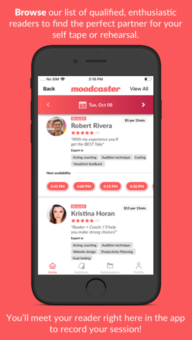 Moodcaster screenshot