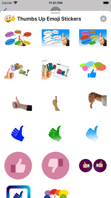 Thumbs Up Emoji Stickers screenshot-6