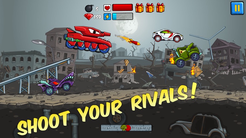 Car Eats Car - Apocalypse Race screenshot 4