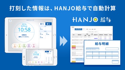 HANJOタイムレコーダーのおすすめ画像5