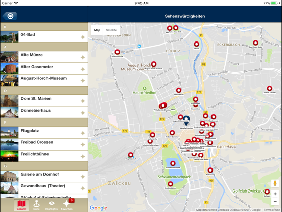Screenshot #4 pour Zwickau Tourismus App