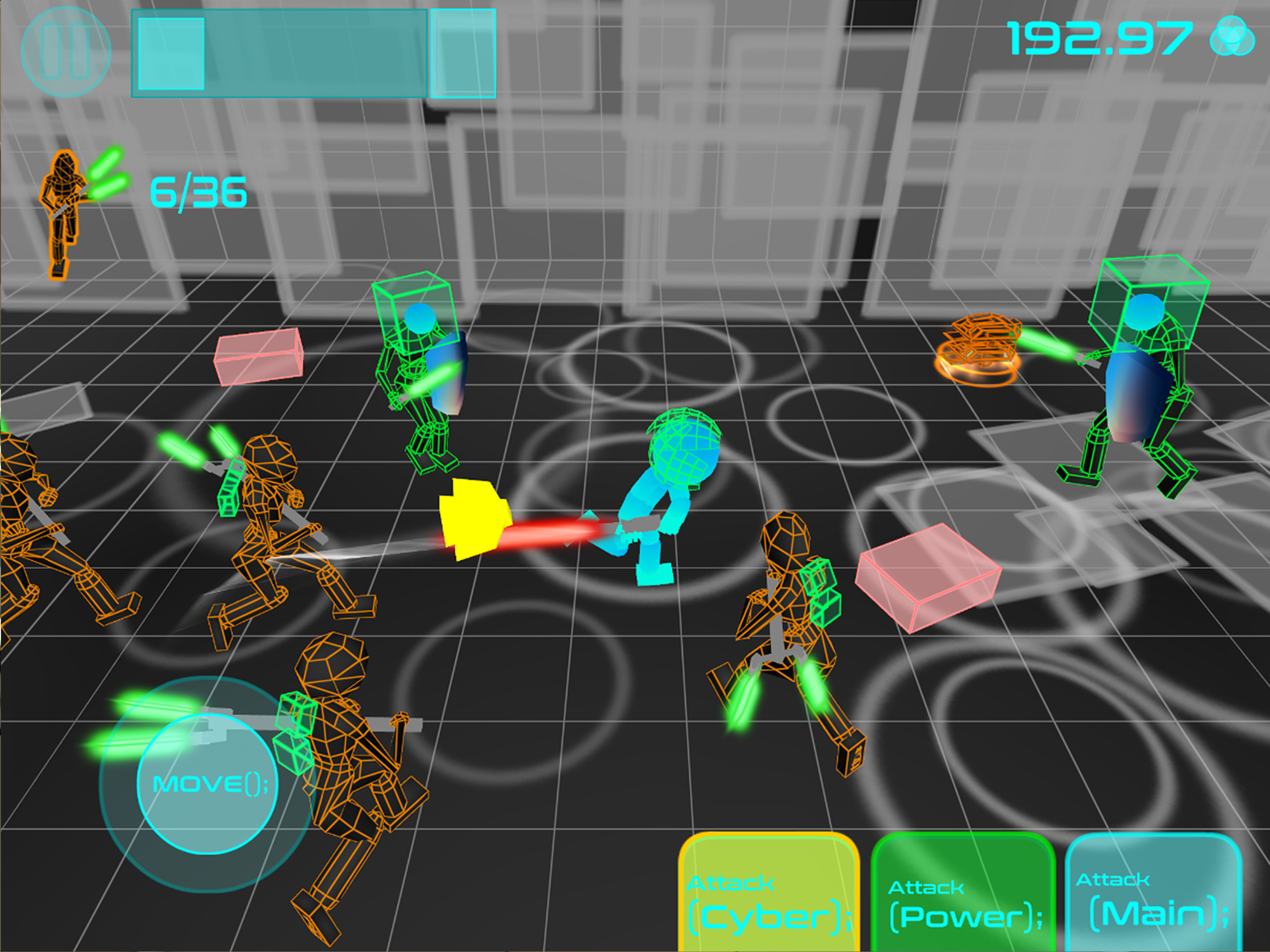 Stickman Neon: Sword Fighting