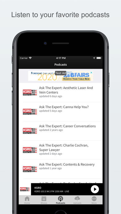 KSRO screenshot 4
