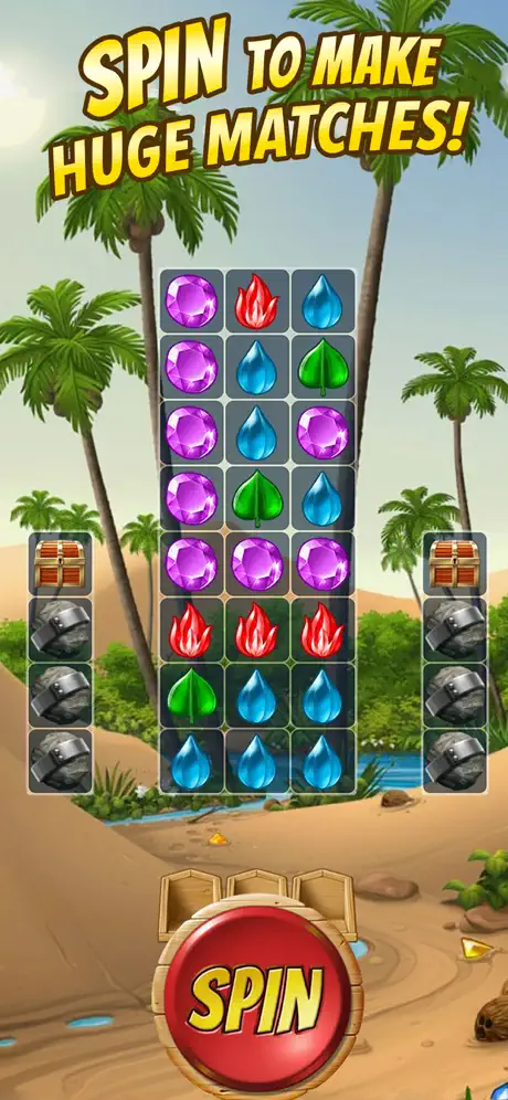Cascade Gem Matching Adventure