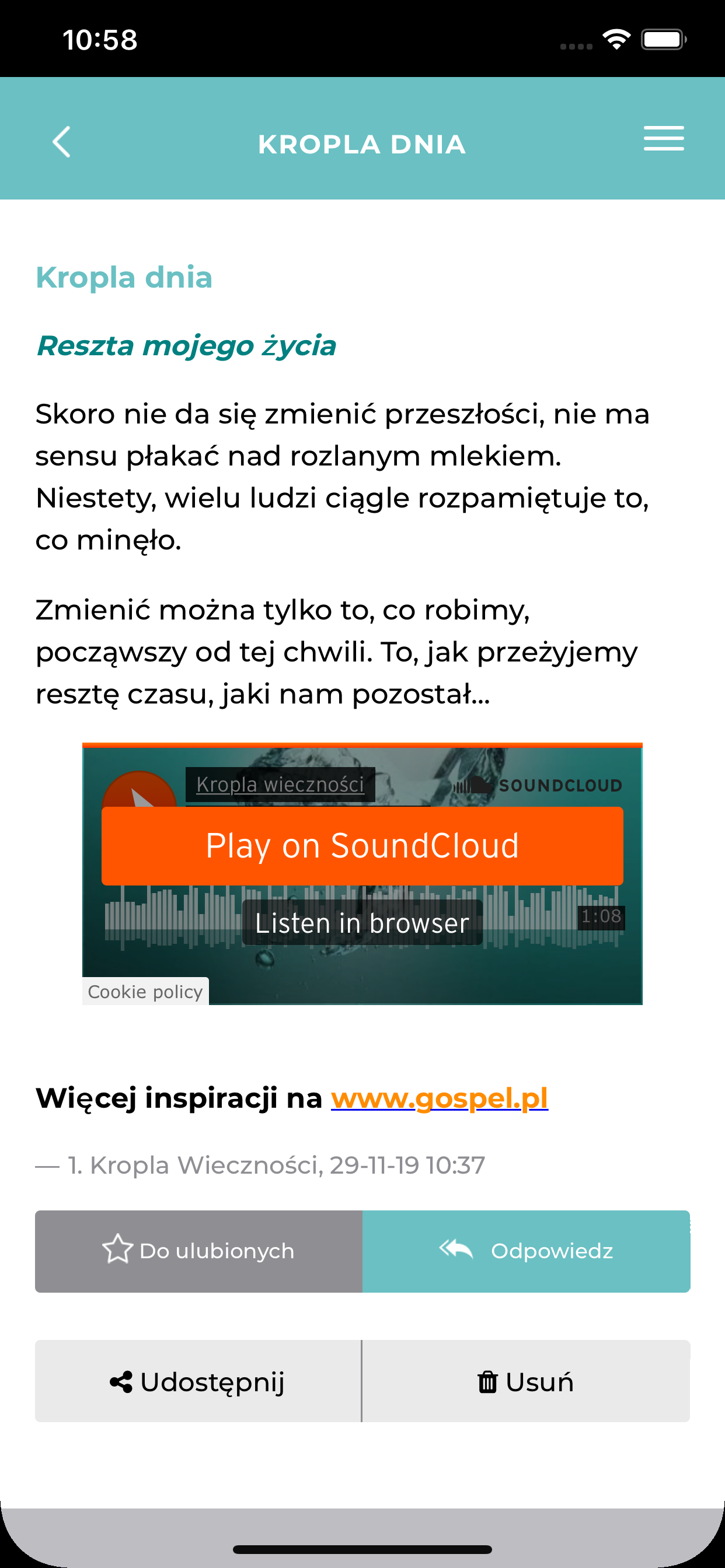 Kropla Wieczności screenshot 3