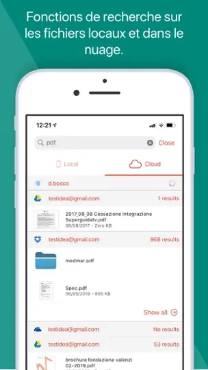 Capture d'écran de Amerigo - File Manager sur iPhone 9