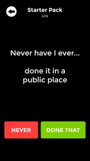 never have i ever: dirty party iphone screenshot 1