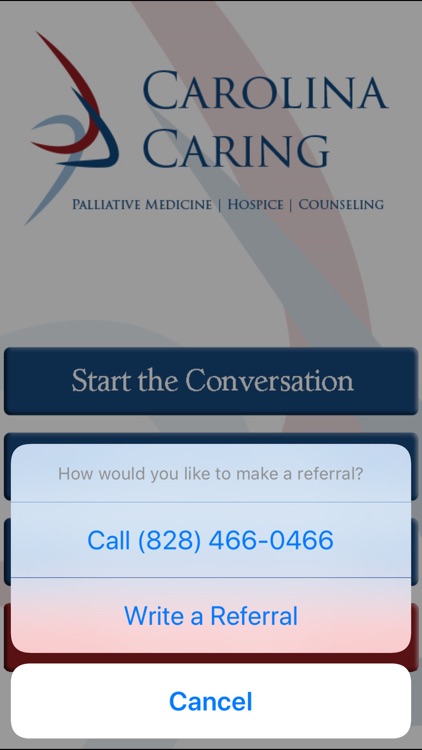 Carolina Caring Referral
