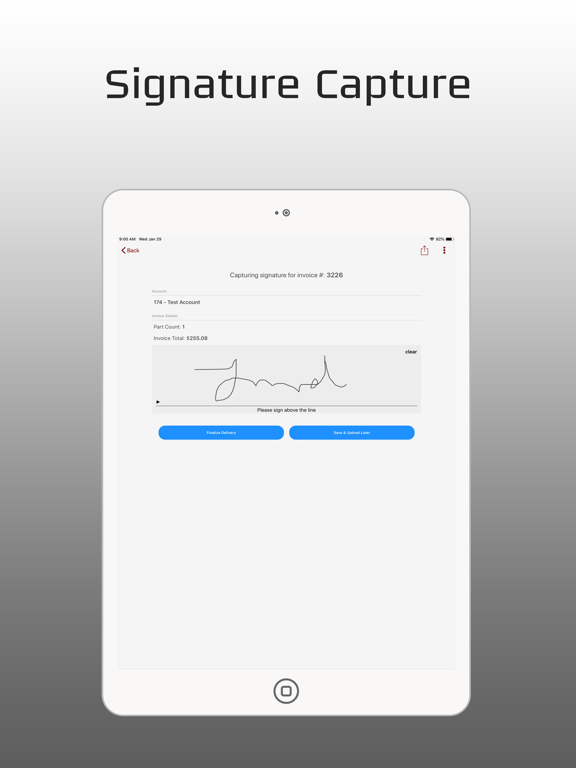 Positrak Pro Mobile iPad screenshot 3 - Business app