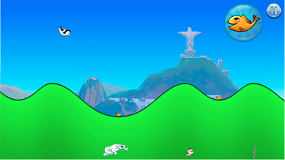 Screenshot #3 pour Racing Pingouin: Slide & Fly!