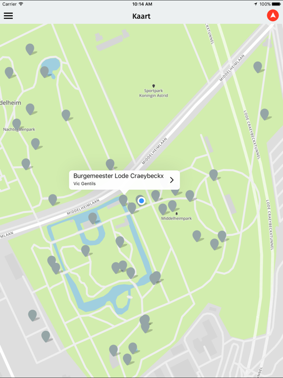 Screenshot #6 pour Middelheim app