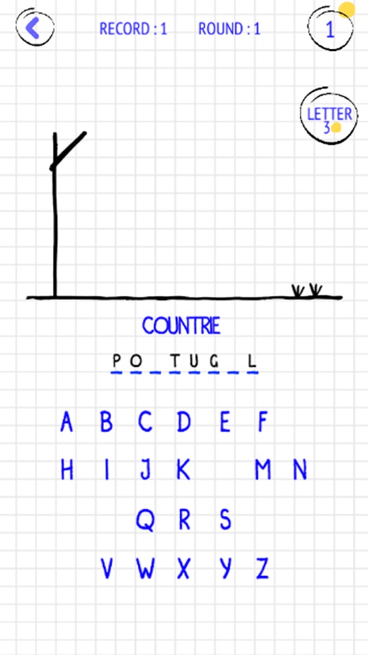 #2. The Hangman. Game (iOS) Podle: badr masti