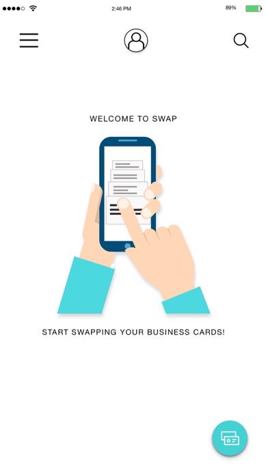 Screenshot #2 pour Swap - Contact Card Exchange