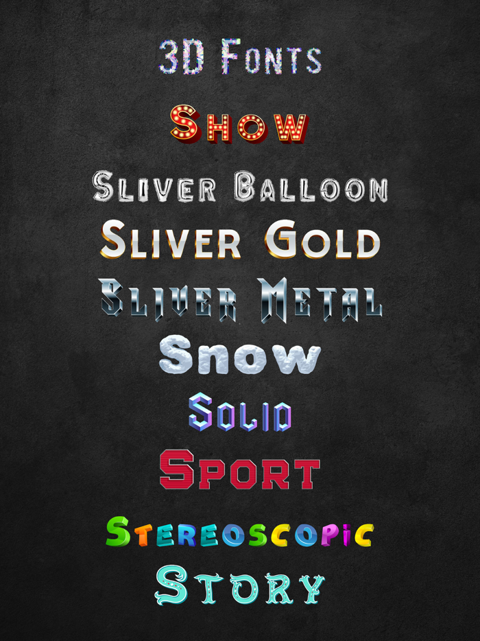 Fonts and Text on Photo - Fonts8